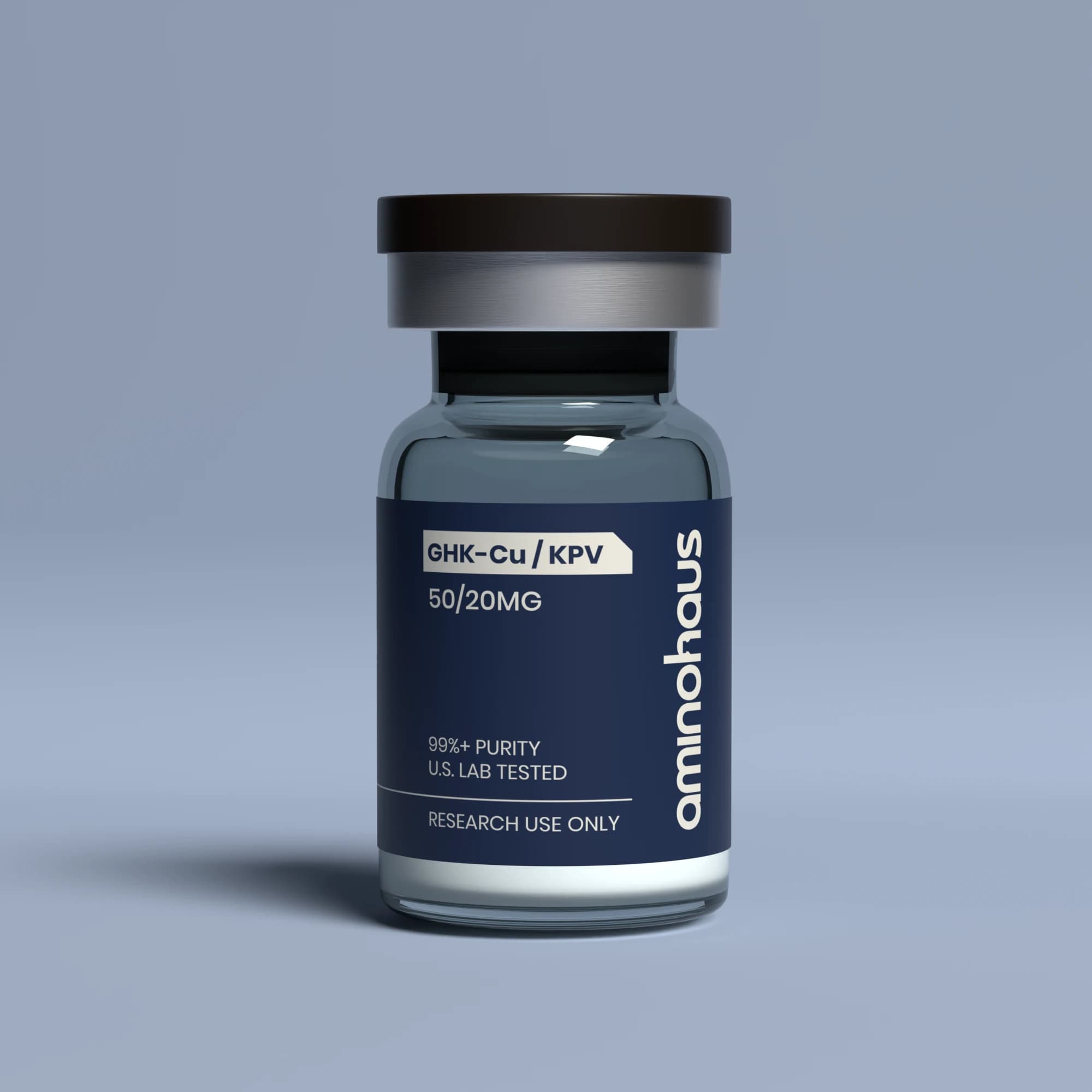 GHK-Cu / KPV 50/20mg peptide vial